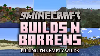 Builds N Barrens Mod (1.21.1) – Fill Empty Biomes with Classic Blocks