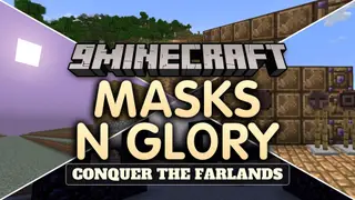 Masks N Glory Mod (1.20.1) – Survive the Glitched Farlands with Magical Masks