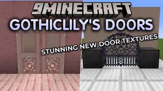 Gothiclily's Doors Resource Pack (26.2) – Cleaner Vanilla Doors for Classic