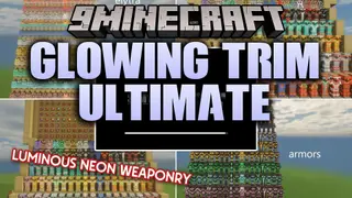 Glowing Trim Ultimate Resource Pack (26.2, 1.20.1) – Vibrant Glowing Armor