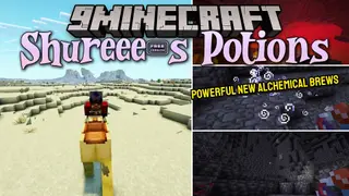 Shureee's Potions Resource Pack (26.2, 1.20.1) – Distinct Bottle Shapes