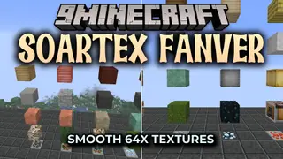 Soartex Fanver 9minecraft Resource Pack (26.2) – Smooth Hand Painted Worlds