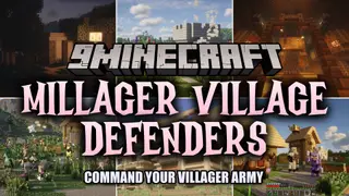 Millager Village Defenders Mod (26.2, 1.20.1) – Build a Villager Army