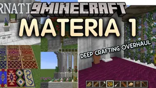 Materia 1 Mod (1.21.1, 1.20.1) – Start in the Stone Age and Master Realistic