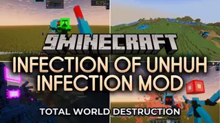 Infection of Unhuh Infection Mod (1.20.1) – Defend Your World From a Spreading