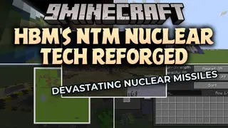 HBM's NTM Nuclear Tech Reforged Mod (1.12.2) – Build Nuclear Reactors