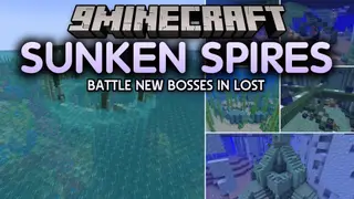 Sunken Spires Data Pack (1.21.11, 1.20.1) – Battle New Bosses in Lost