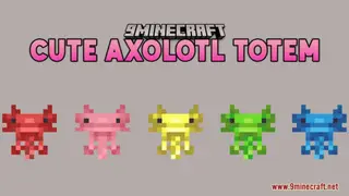 Cute Axolotl Totem Resource Pack (26.2, 1.20.1) – Texture Pack