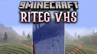 RITEG VHS Shaders (26.2, 1.20.1) – Glitchy VHS Style for Low-End PCs
