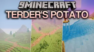 Terder's Potato Shaders (26.2, 1.20.1) – Basic Shadows Without Any Lag