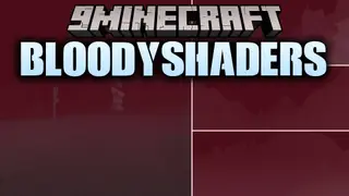 BloodyShaders Shaders (26.2, 1.20.1) – Red Color Grading and Deep Shadows
