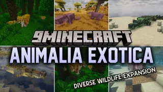 Animalia Exotica Mod (1.20.1) – Bring Vanilla Biomes to Life with Wild Animals