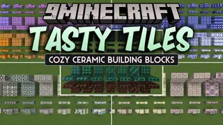 Tasty Tiles Mod (1.20.1) – Decorate Your Builds with Colorful Ceramic Tiles