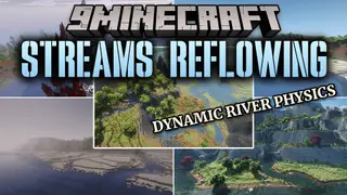Streams Reflowing Mod (26.2, 1.20.1) – Ride Natural River Currents to the Ocean