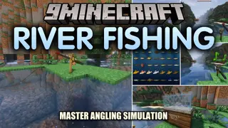 River Fishing Mod (26.2, 1.20.1) – Build Custom Rods and Catch 66 Unique Fish