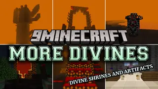 More Divines Mod (1.20.1) – Battle Daedric Princes Inside Fiery Oblivion Gates