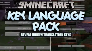 Key Language Pack Resource Pack (1.21.11, 1.20.1) – Raw Translation Keys