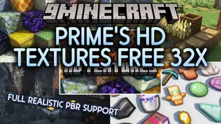 Prime's HD Textures FREE 32x Resource Pack (26.2, 1.20.1)