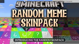 Random Meme Skin Pack (1.21) – Unlock Over 90 Hilarious Meme and Animal Skins