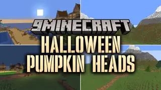 Halloween Pumpkin Heads Shaders (26.2, 1.20.1) – Pumpkins on All Entities