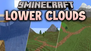Lower Clouds Shaders (26.2, 1.20.1) – Adjustable Vanilla Cloud Height Settings