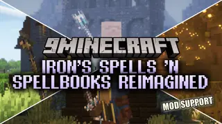 Iron's Spells 'n Spellbooks Reimagined Resource Pack (1.21.1, 1.20.1)