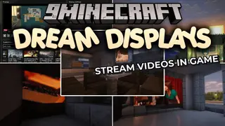 Dream Displays Mod (26.2, 1.21.1) – Build Working Movie Screens to Watch