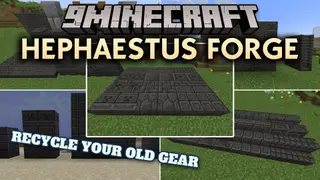 Hephaestus Forge Mod (26.1.2, 1.21.1) – Melt Down Old Gear and Process Custom