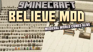 Believe Mod (1.20.1) – Build Authentic Medieval Castles with Detailed 3D