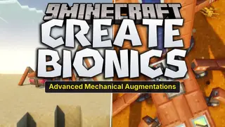 Create Bionics Mod (1.21.1) – Craft Mechanical Pets to Farm and Haul Resources