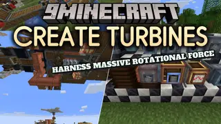 Create Turbines Mod (1.21.1) – Power Massive Create Factories
