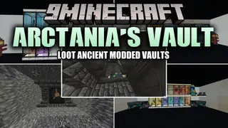 Arctania's Vault Mod (1.20.1) – Loot Lost Underground Vaults for Futuristic Gear