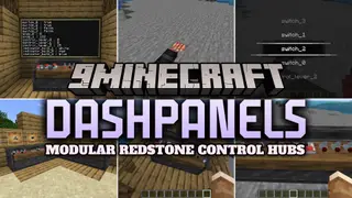 Dashpanels Mod (1.21.1) – Control All Your Redstone Machines From a Single Block