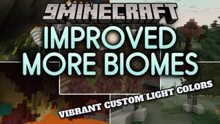 Improved More Biomes Mod (26.2, 1.21.11) – Wander Through Gorgeous Custom