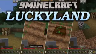 LuckyLand Map (26.2, 1.20.1) – Survive a Town Built on Chance