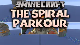 The Spiral Parkour Map (26.2, 1.20.1) – Survive the Dizzying Tower Climb