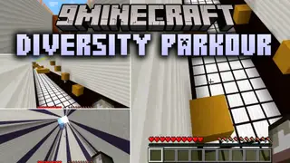 Diversity Parkour Map (26.2, 1.20.1) – Conquer Twenty Tough Jumping Realms
