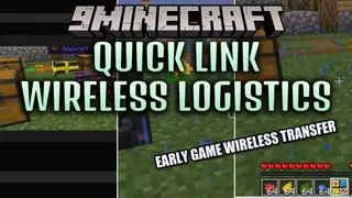 Quick Link Wireless Logistics Mod (26.2, 1.20.1) – Transfer Resources Without
