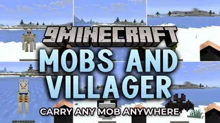 Mobs and Villager Mod (26.2) – Move Mobs Without Leads or Minecarts