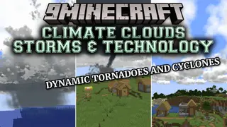 Climate Clouds Storms & Technology Mod (1.20.1) – Survive Tornadoes