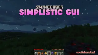 Simplistic GUI Resource Pack (26.2, 1.20.1) – Texture Pack