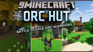 Orc Hut Mod (26.1.2, 1.20.1) – Raid Aggressive Orc Huts for Hidden Loot