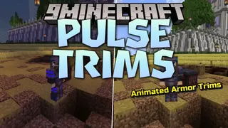 Pulse Trims Mod (26.2, 1.20.1) – Stand Out in the Dark with Pulsing Armor Trims