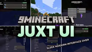 Juxt UI Mod (26.2, 1.21.1) – Manage Items and Health with a Clean Modern UI