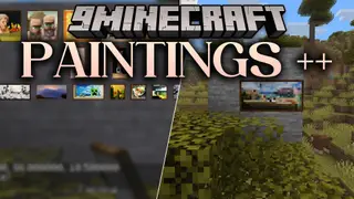 Paintings ++ 9minecraft Mod (26.2) – Pick the Exact Painting You Want