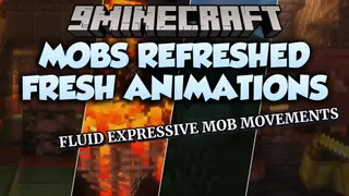 Mobs Refreshed Fresh Animations Resource Pack (1.21.8, 1.20.1)