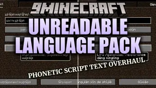Unreadable Language Pack Resource Pack (1.21.11, 1.20.1)