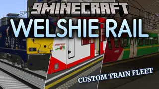 Welshie Rail Resource Pack (1.20.1) – Realistic Trains for a Modern Metropolis