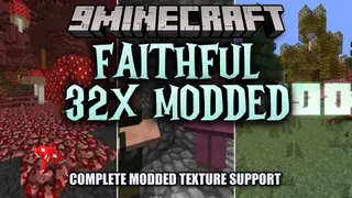 Faithful 32x Modded Resource Pack (1.12.2) – Classic Vanilla Charm