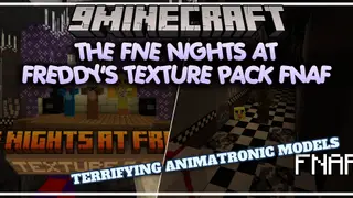 The Five Nights at Freddy's Texture Pack Fnaf Resource Pack (26.2, 1.20.1)